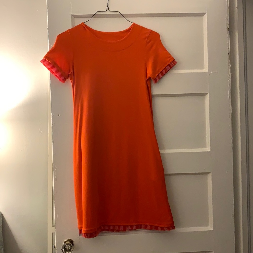 Spartina dress with spartina scarf.